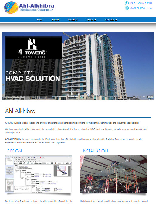 Website development Duhok Erbil Kurdistan Iraq